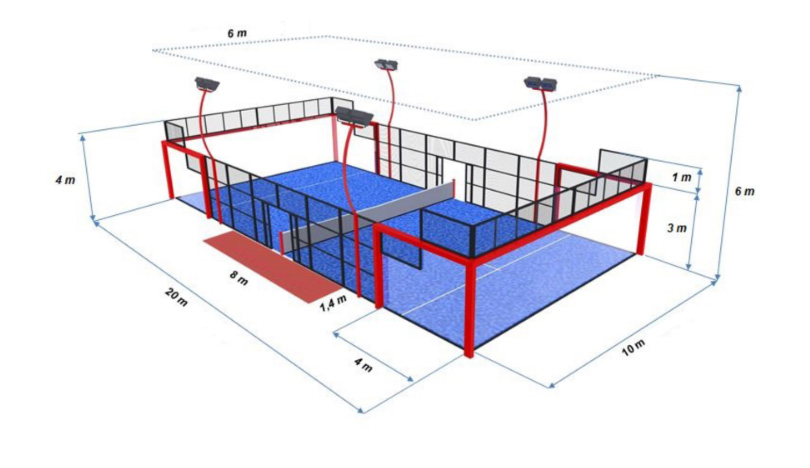 Κατασκευή Γηπέδων Padel