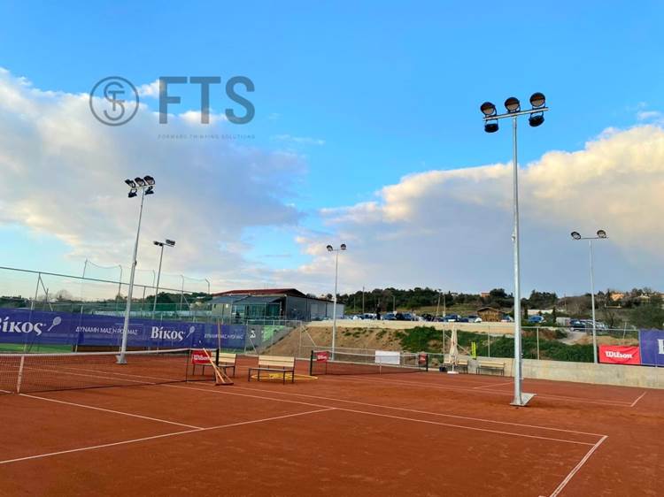 Φωτισμός led του Love Sports Club στην Θεσσαλονίκη