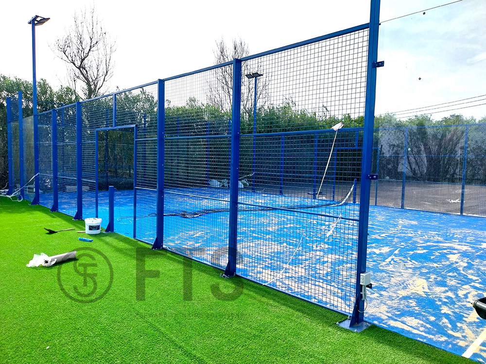 Κατασκευή γηπέδου PADEL τύπου STANDARD σε ξενοδοχειακό συγκρότημα στο Μάλεμε Χανίων στην Κρήτη