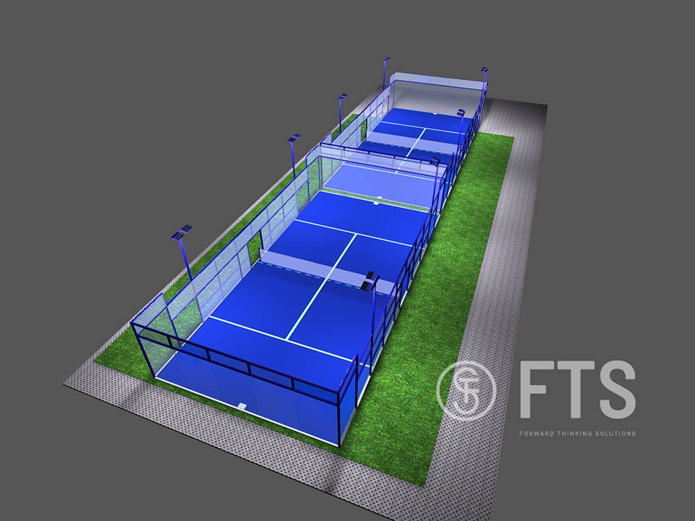 Σχεδιασμός γηπέδων padel για Ξενοδοχειακό Συγκρότημα στον Πάλαιρο Αιλωτοακαρνανίας - Φεβρουάριος 2025