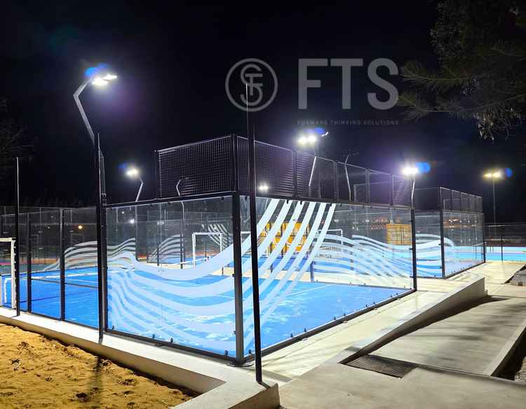 Κατασκευή γηπέδων PADEL σε ξενοδοχειακή μονάδα στην Ρόδο από την FTS HELLAS