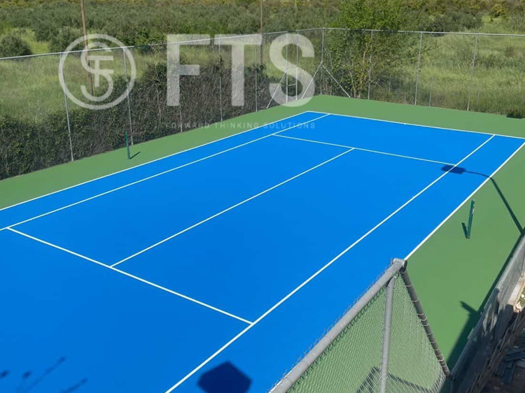 Κατασκευή γηπέδου tennis σε ιδιωτικό χώρο στο Ναύπλιο από την FTS HELLAS